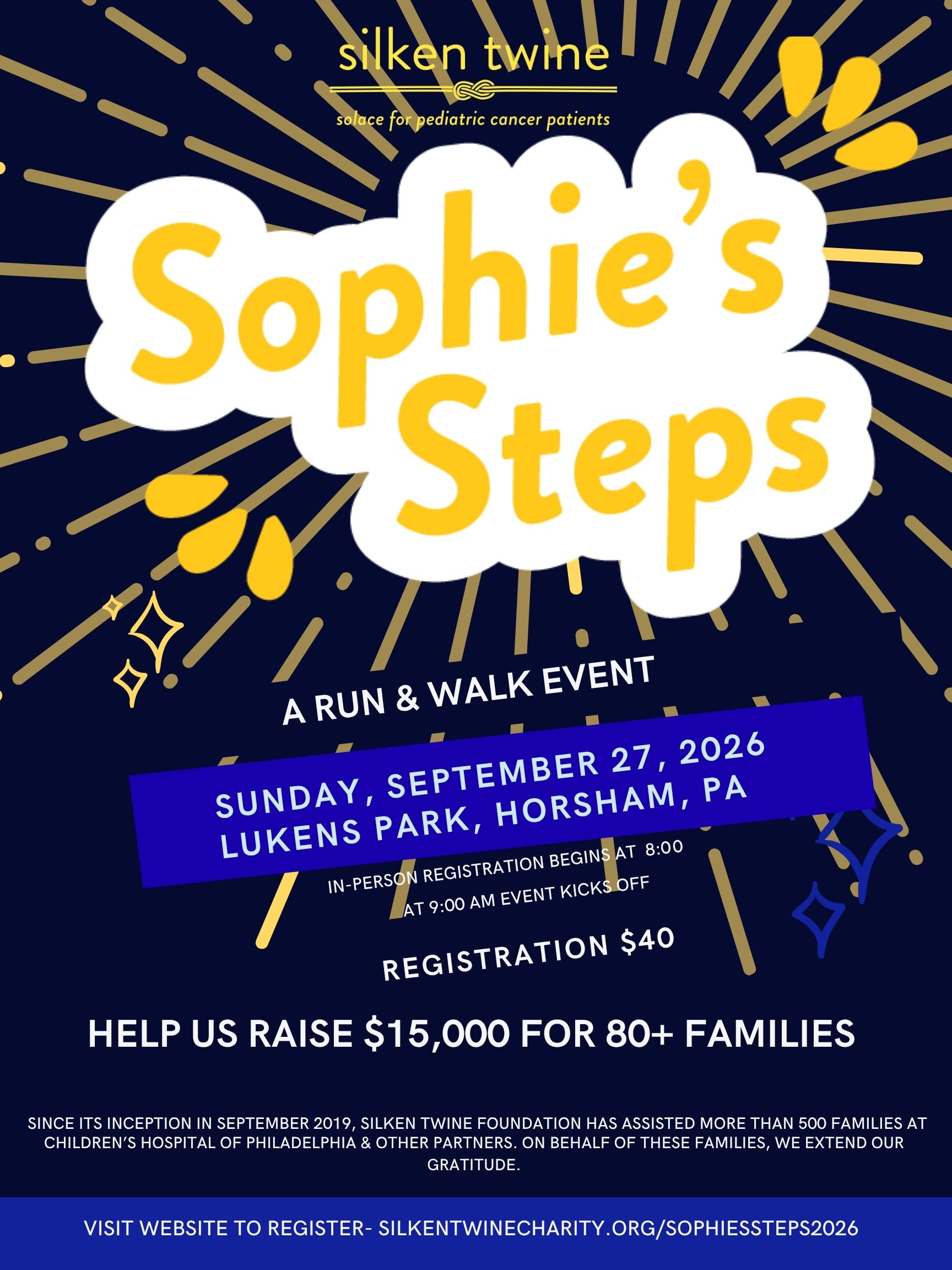 Sophie's Steps Walk/Run 2026